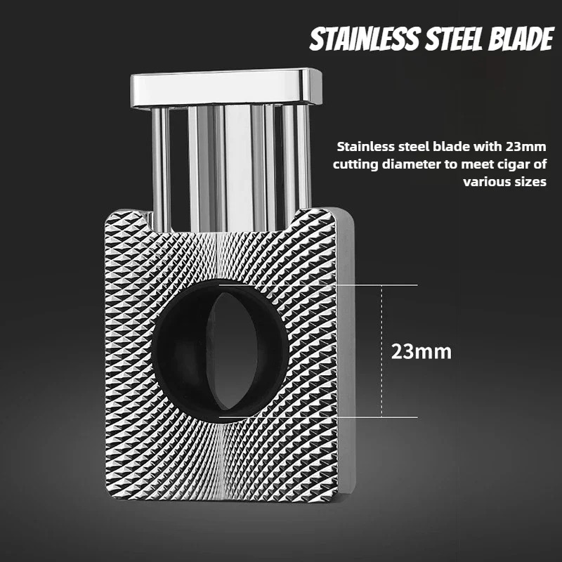 Cigar Cutter Set - Premium-Zigarschere aus Edelstahl – tragbare Schere