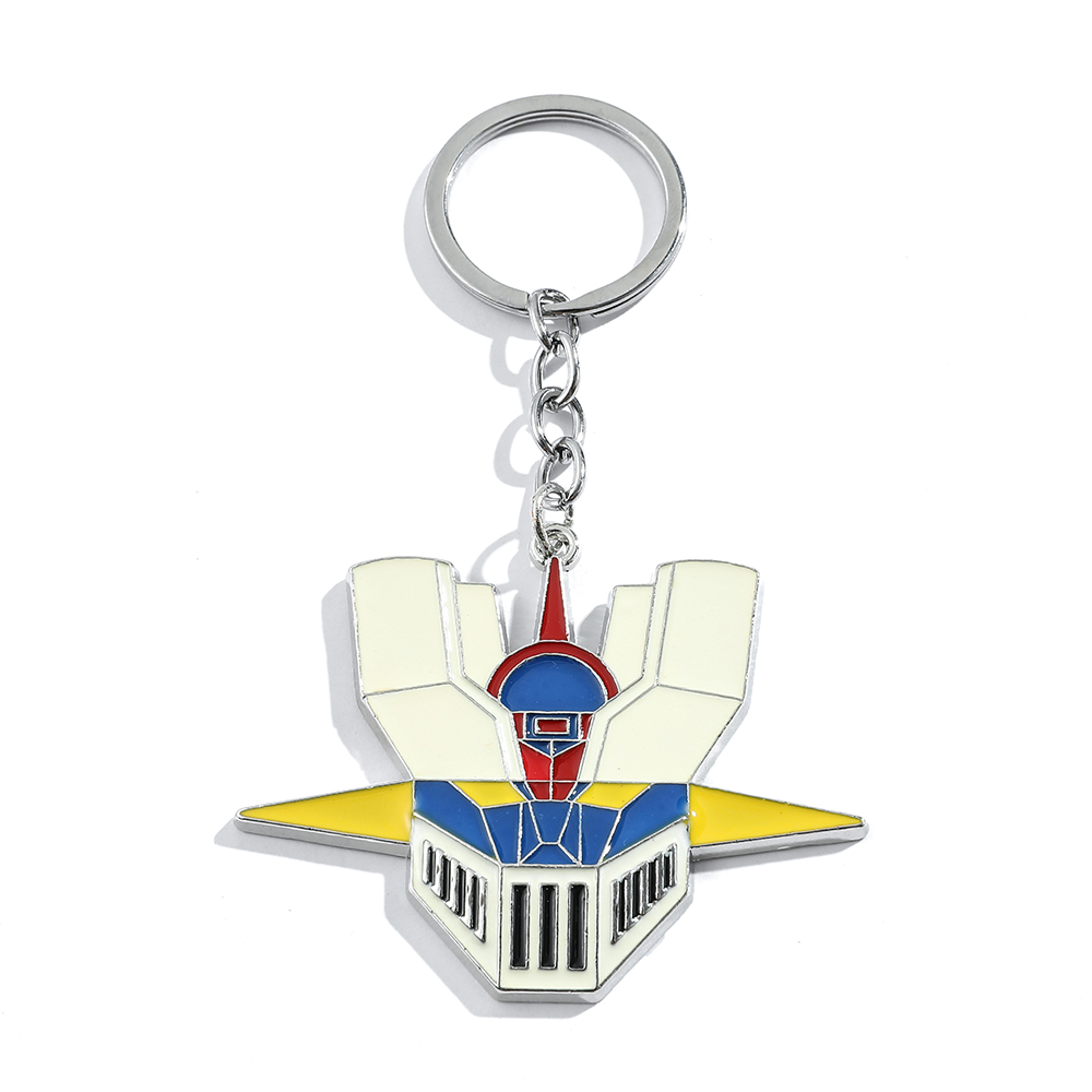 Men'S Accessories Fashion - Anime Cartoon Krieger Roboter Logo Schlüsselanhänger