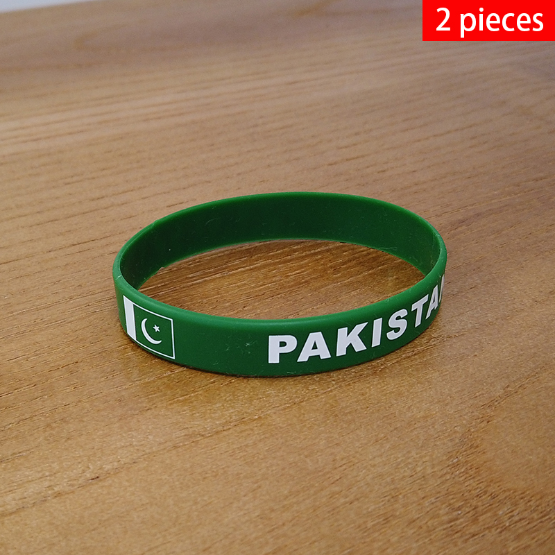 Men Accessories Pakistan - 2 stücke Pakistan National flagge Armbänder