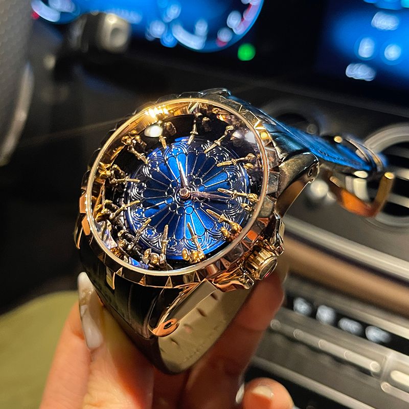 Men'S Accessories Best - Luxuriöse und elegante Herrenuhr, Zwölf Ritter