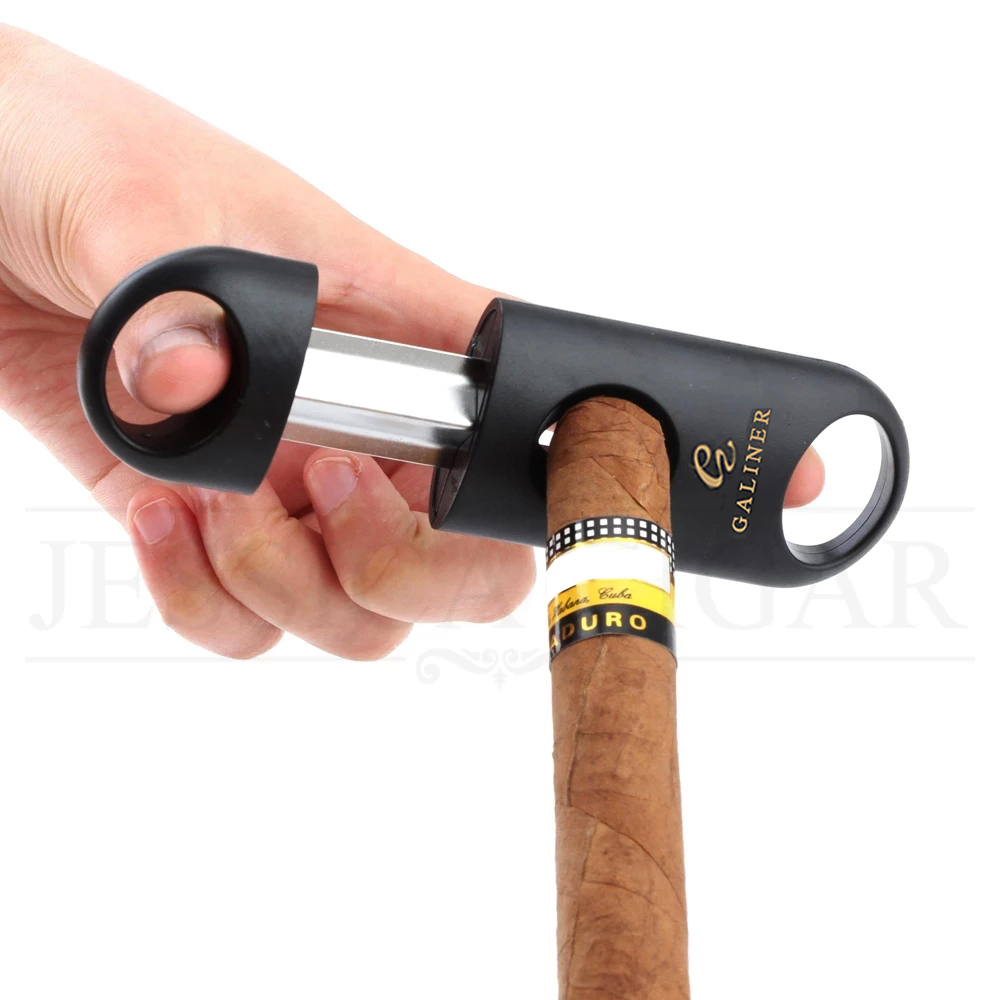 Cigar Cutter Set - Galiner Kunststoff V-Schnitt Edelstahl Klinge Zigarren