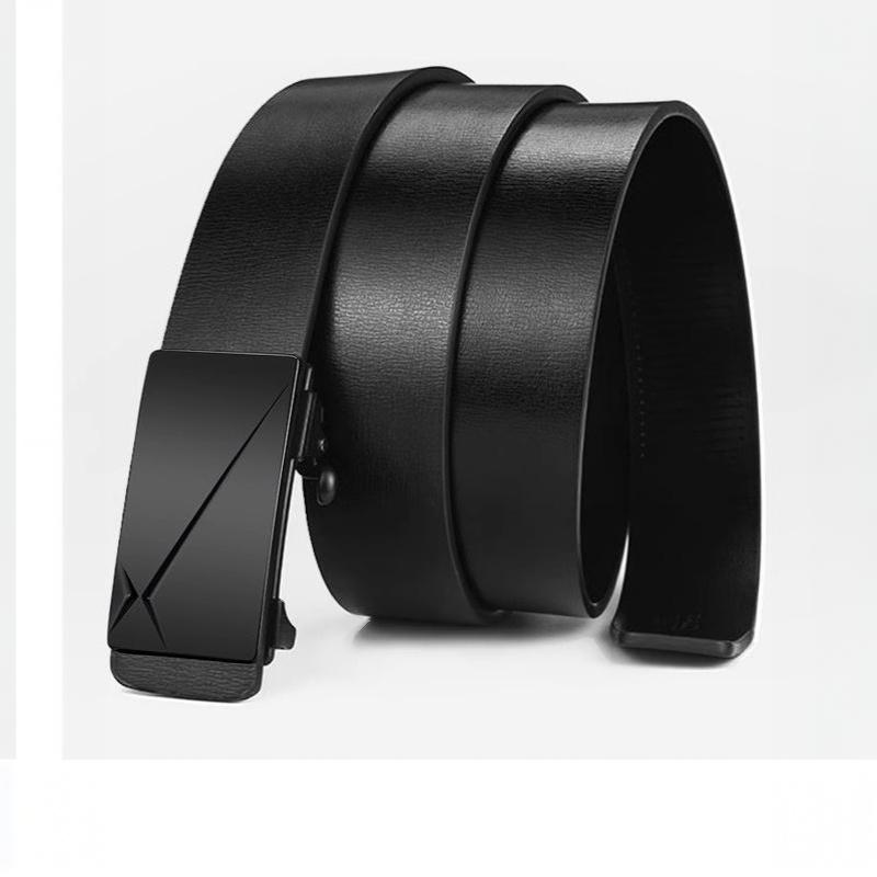 Men'S Minimalist Accessories - Herren-Gürtel aus PU mit automatischer Schnalle,