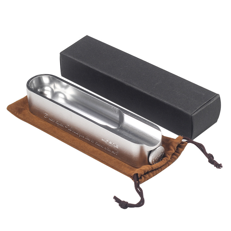 Cigar Cutter Set - Tragbares 3-in-1-Zigarren-Aschenbecher-Set mit integriertem Locher und