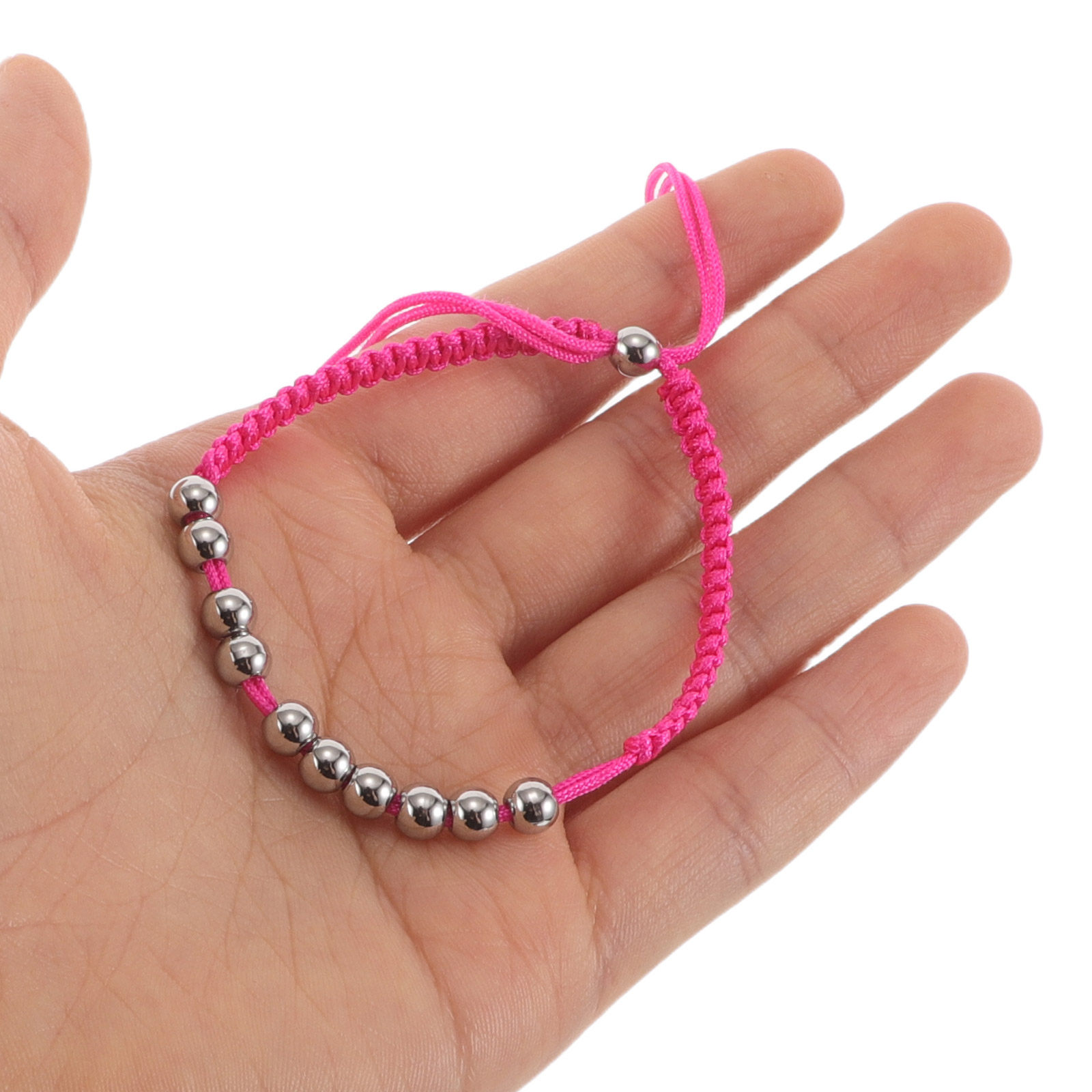 Bead Bracelet Men - 5 Stück Golf-Score-Counter-Perlen-Armband aus Stahl, 10