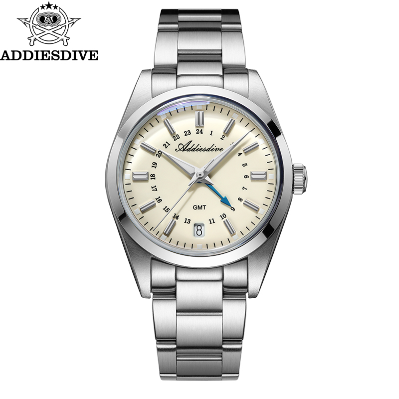 Men'S Accessories Fashion - ADDIESDIVE Heiße Marke 36mm Luxus GMT