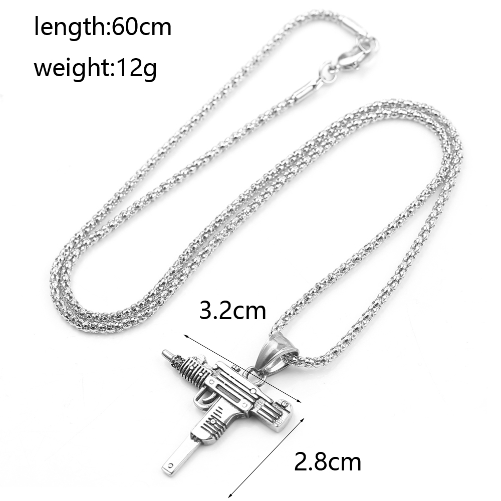 Punk Uzi Pistolen-Maschinengew – Men'S Accessories Fashion Bewertung und Preis