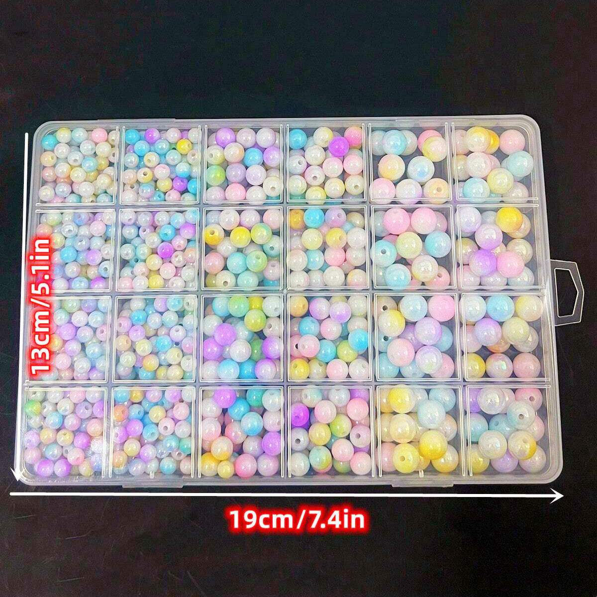 800 Stück/24-Fächer-Set Box 6m – Bead Bracelet Men Bewertung und Preis
