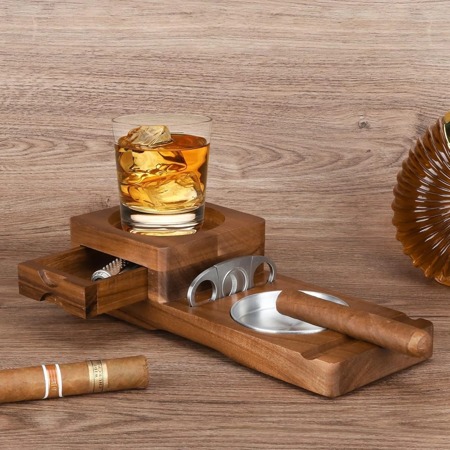 Luxuriöse Zigarren-Zubehörbox  – Cigar Cutter Set Bewertung und Preis