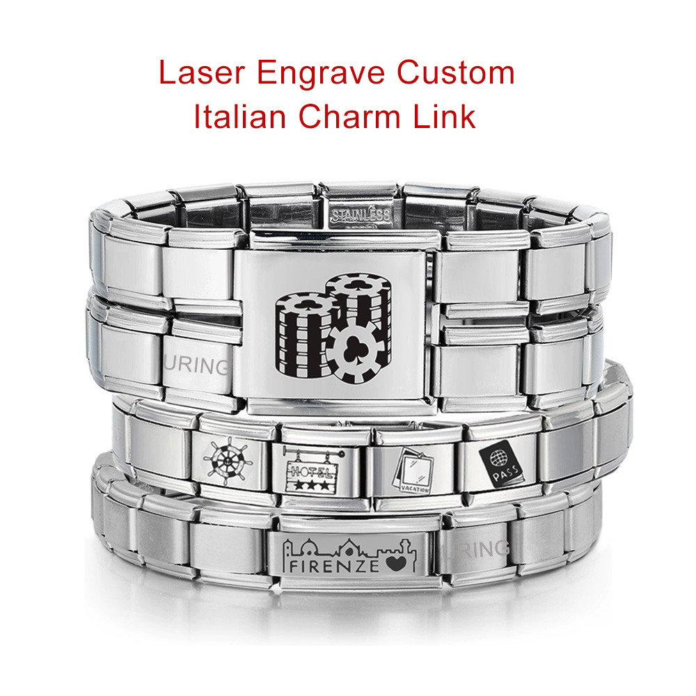 URING Angepasst Laser Graviere – Bead Bracelet Men Bewertung und Preis