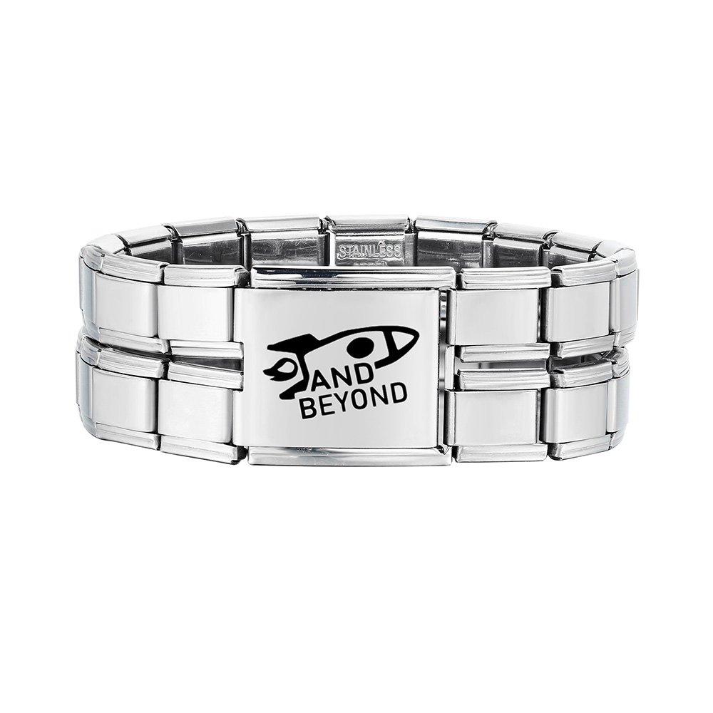URING Angepasst Laser Graviere – Bead Bracelet Men Bewertung und Preis