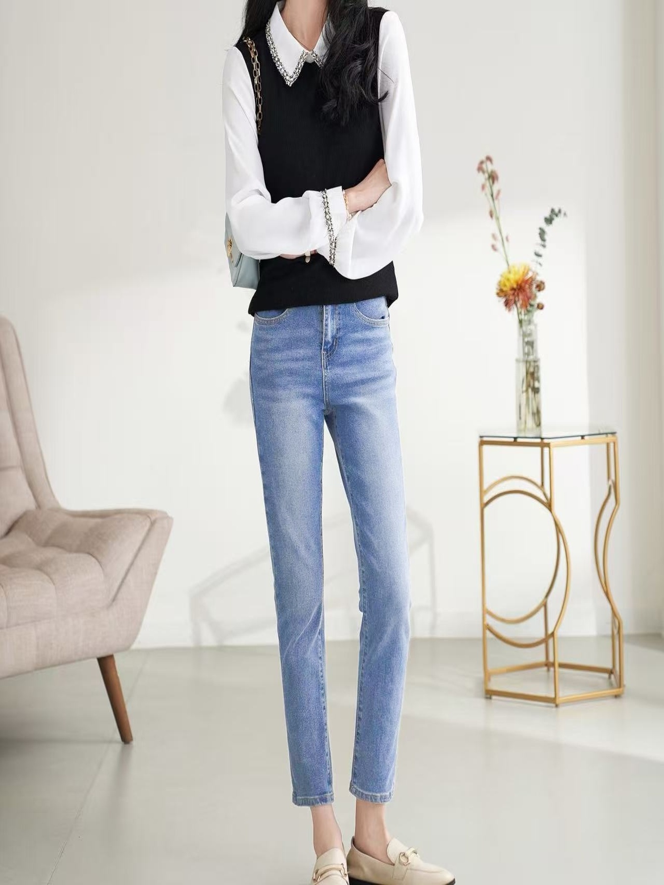 Streetwear-Jeans in Blau, Slim – Men'S Minimalist Accessories Bewertung und Preis