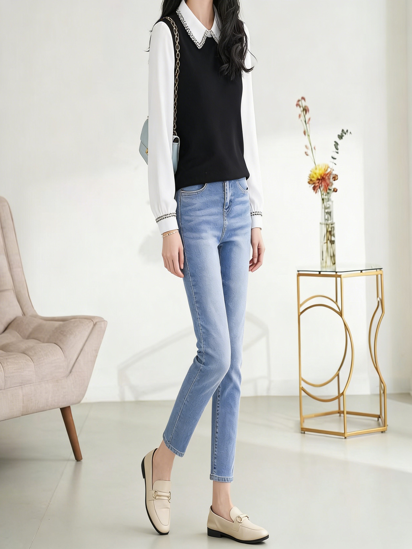 Streetwear-Jeans in Blau, Slim – Men'S Minimalist Accessories Bewertung und Preis