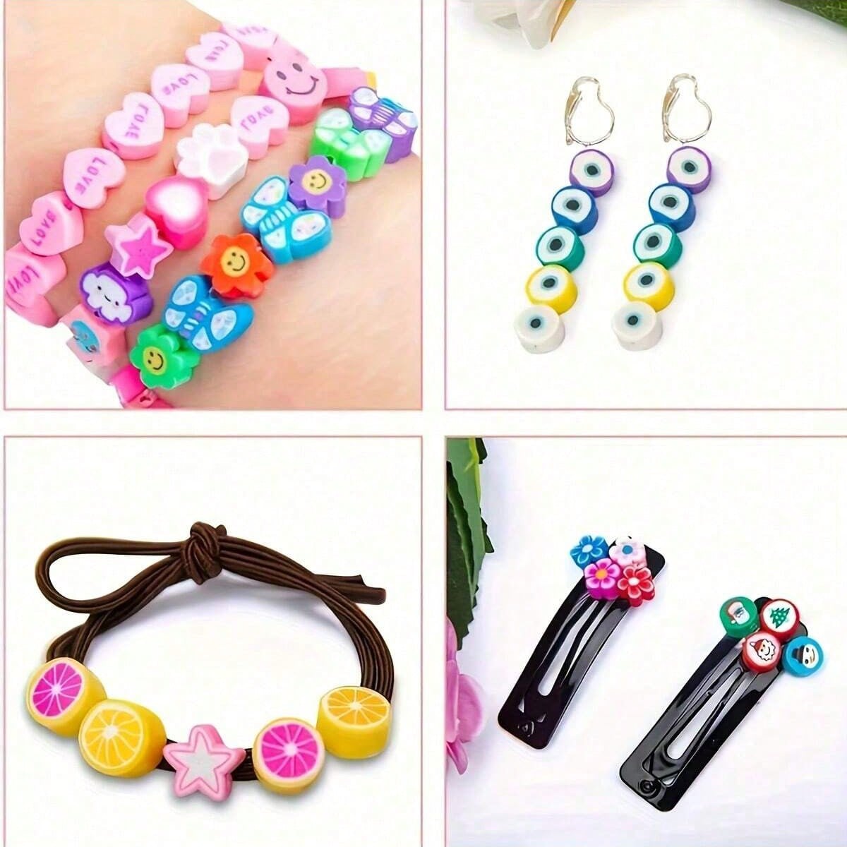 1450/1200/250 Stück Polymer Cl – Bead Bracelet Men Bewertung und Preis