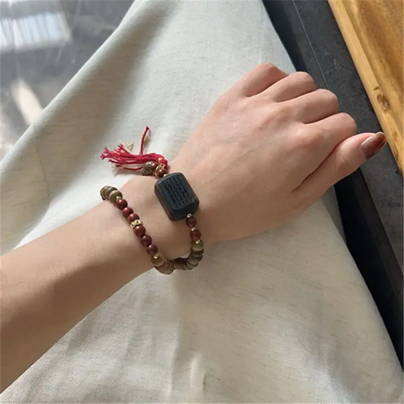 Natürliches Grünes Sandelholz- – Bead Bracelet Men Bewertung und Preis