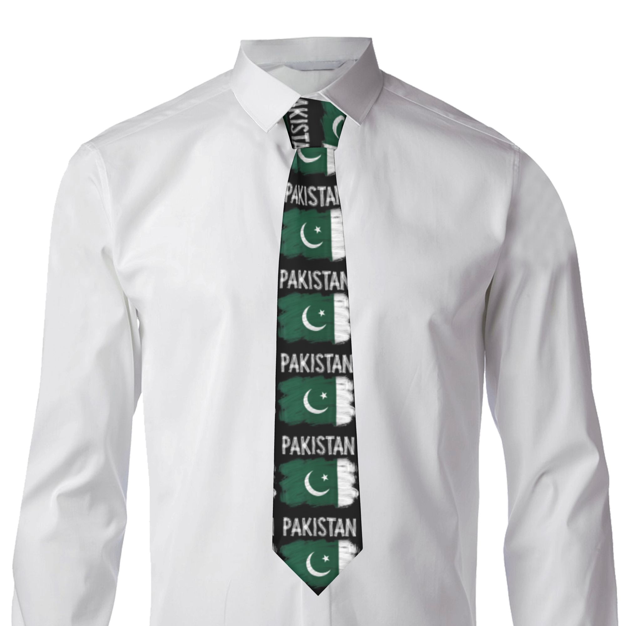 Pakistan Roots Krawatte mit pa – Men Accessories Pakistan Bewertung und Preis
