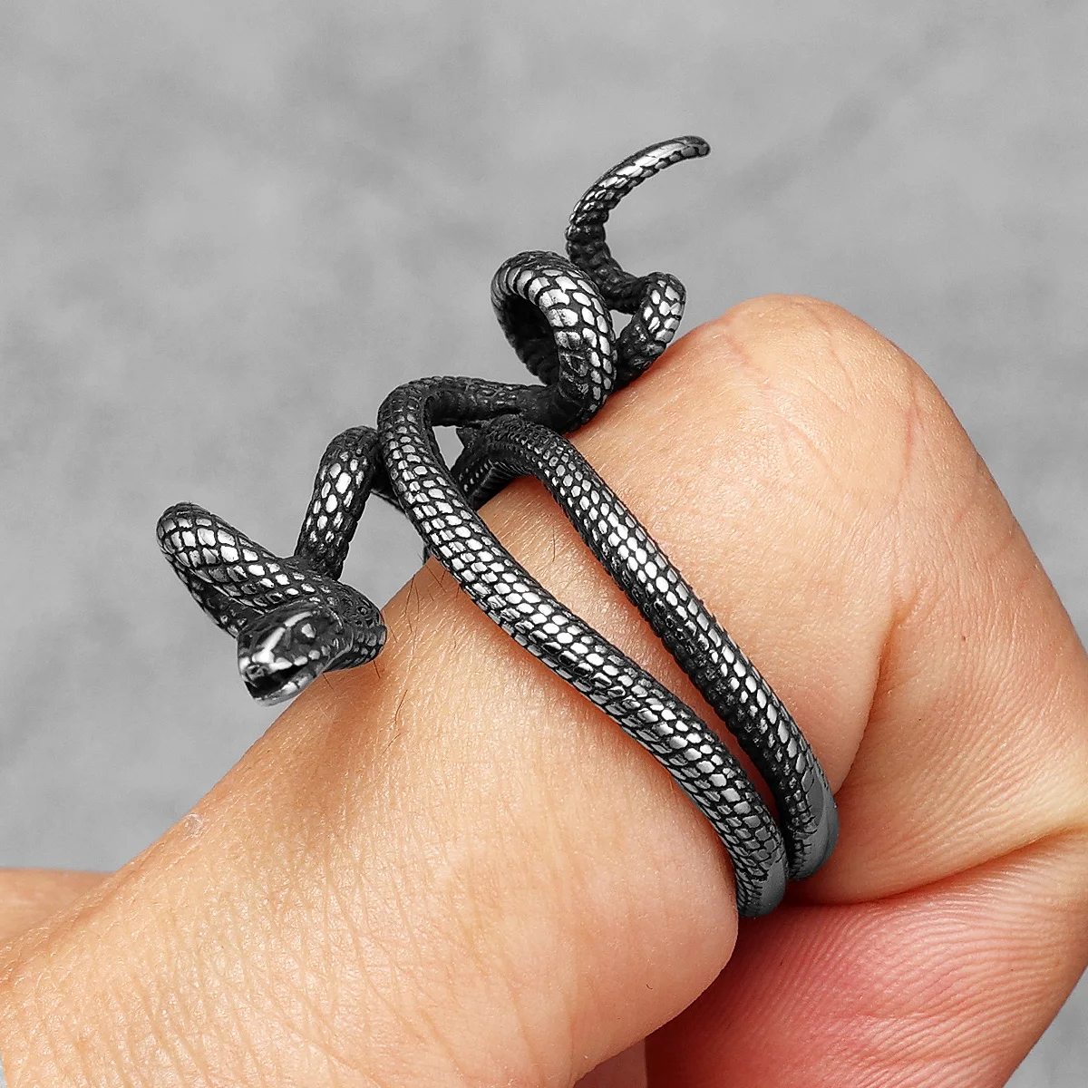Giftige Schlange Ring 316L Ede – Men'S Accessories Best Bewertung und Preis