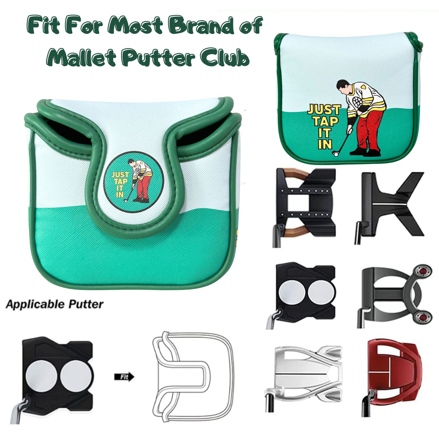 Lustige pu Leder Golf Putter A – Men'S Accessories Essentials Bewertung und Preis