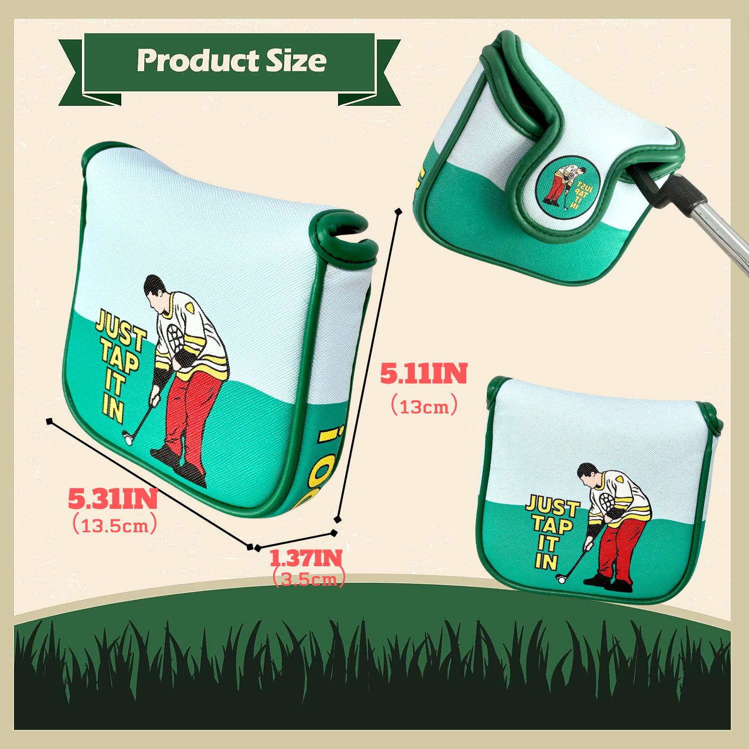Lustige pu Leder Golf Putter A – Men'S Accessories Essentials Bewertung und Preis